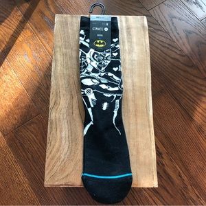 NWT Harley Quinn Batman Villain Ltd. Edition Infiniknit Stance Brand Black Socks